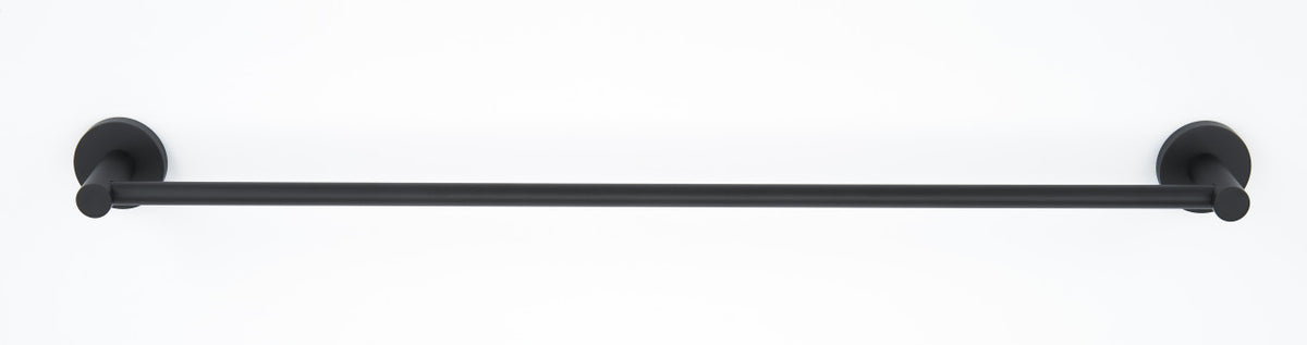 Alno A8320-30-MB: 30" cc Contemporary I Towel Bar - Matte Black