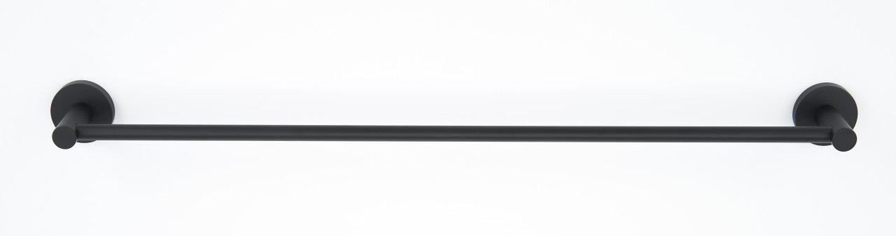 Alno A8320-30-MB: 30" cc Contemporary I Towel Bar - Matte Black