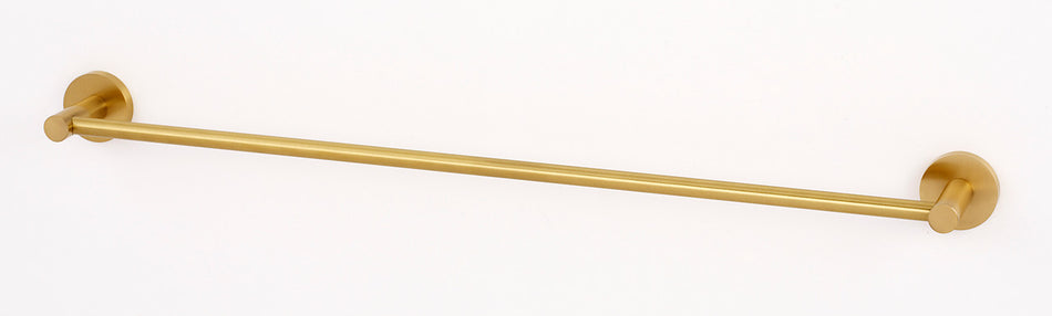 Alno A8320-30-SB: 30" cc Contemporary I Towel Bar - Satin Brass