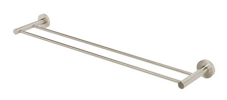 Alno A8325-24-SN: 24" cc Contemporary I Double Towel Bar - Satin Nickel