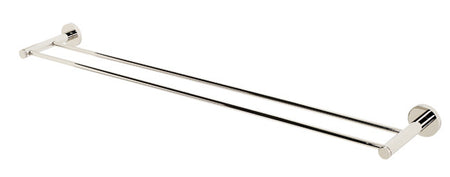 Alno A8325-30-PN: 30" cc Contemporary I Double Towel Bar - Polished Nickel