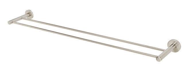 Alno A8325-30-SN: 30" cc Contemporary I Double Towel Bar - Satin Nickel