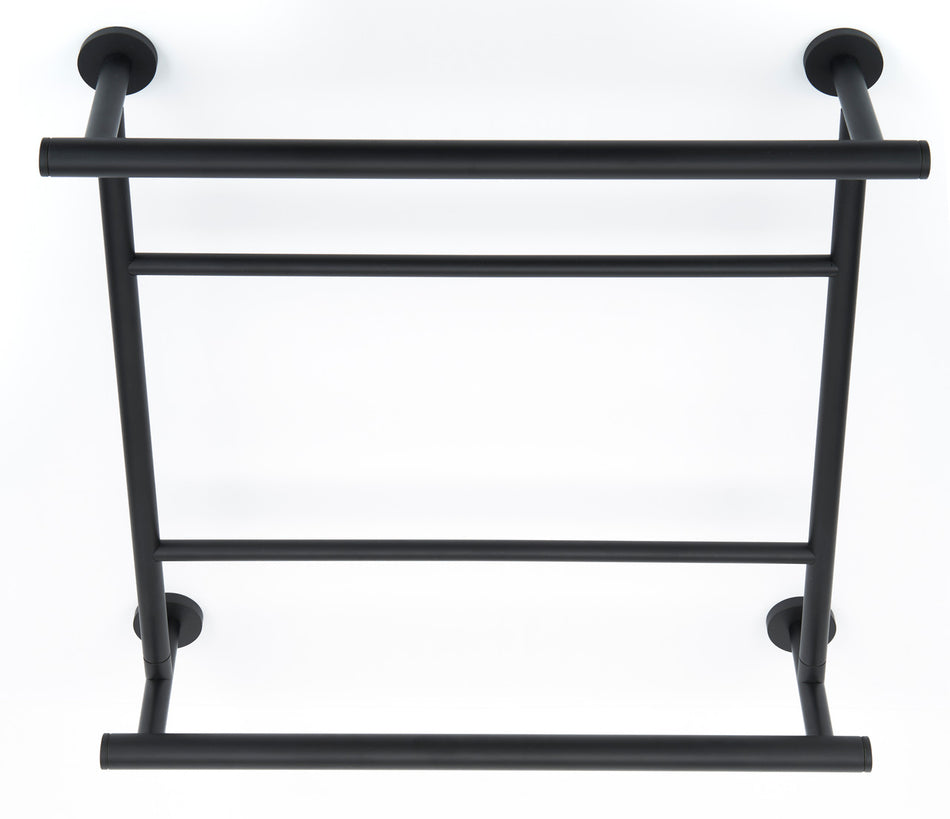 Alno A8328-18-MB: 18" cc Contemporary I Hospitality Rack - Matte Black