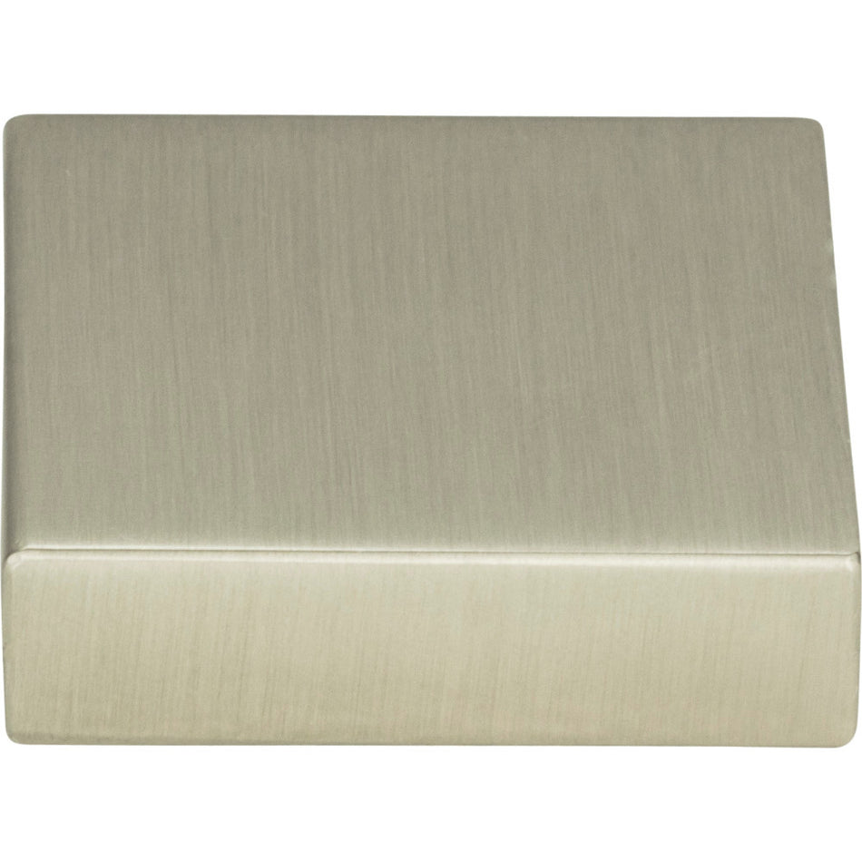 Atlas A833-BN: 1-1/4" Thin Square Cabinet Knob - Brushed Nickel