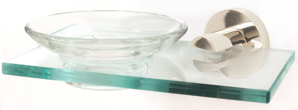 Alno A8330-PC: Contemporary I Soap Holder w/Dish - Polished Chrome