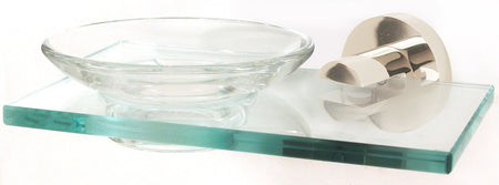 Alno A8330-PB/NL: Contemporary I Soap Dish - Unlacquered Brass