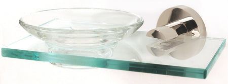 Alno A8330-PN: Contemporary I Soap Holder w/Dish - Polished Nickel