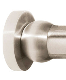Alno A8346-SN: Contemporary I Shower Rod Mounting Brackets (pair) - Satin Nickel