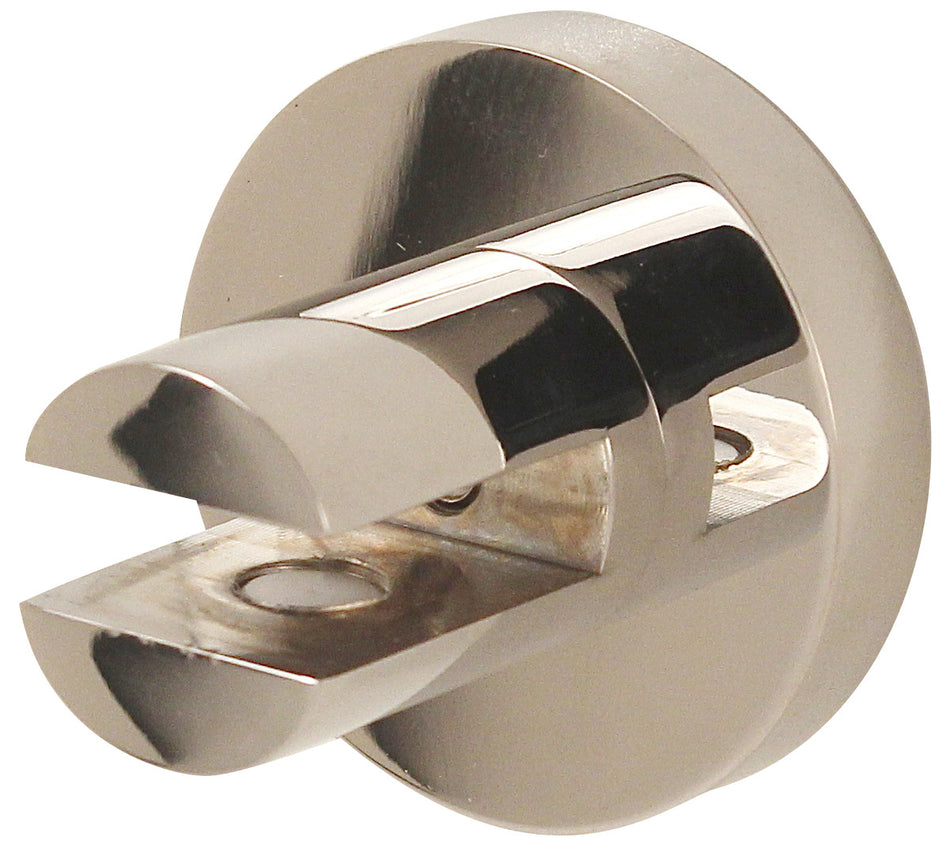 Alno A8350-PN: Contemporary I Shelf Mounting Brackets (pair) - Polished Nickel