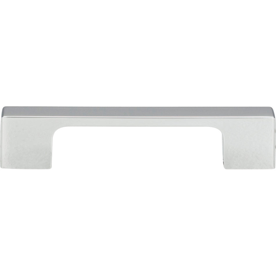 Atlas A836-CH: 3-3/4" cc Thin Square Cabinet Pull - Polished Chrome