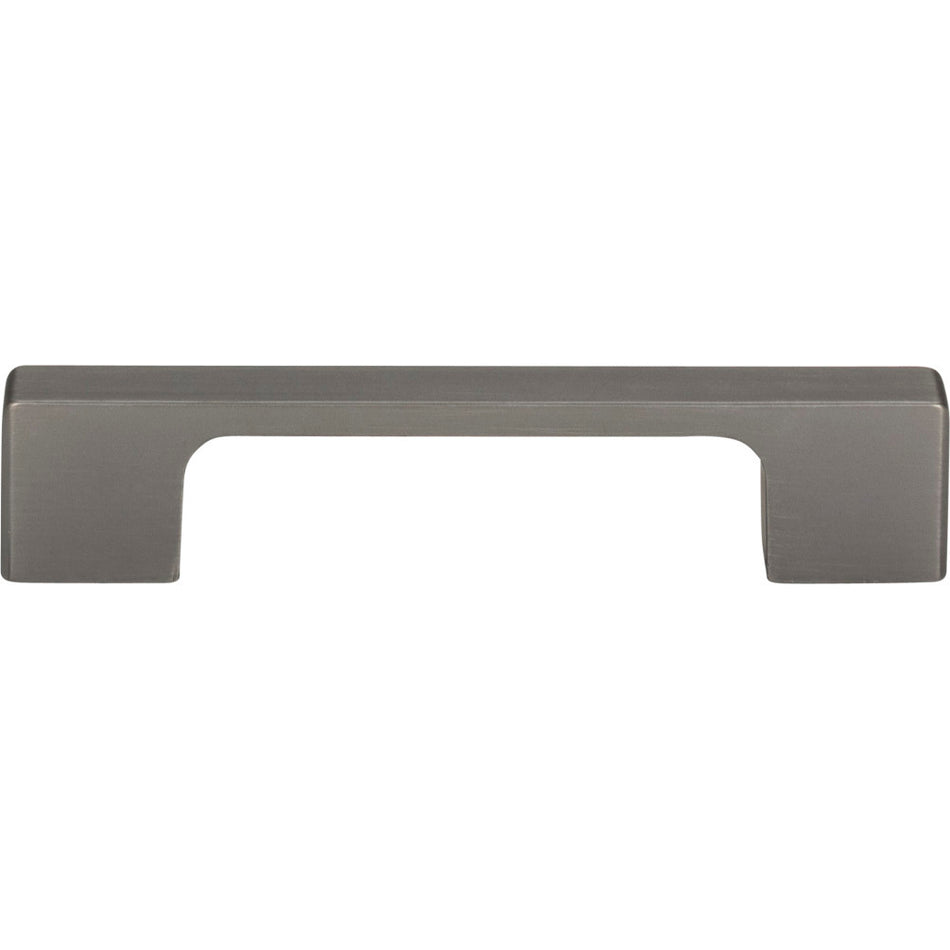 Atlas A836-SL: 3-3/4" cc Thin Square Cabinet Pull - Slate