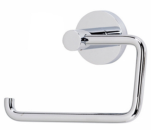 Alno A8366-PB/NL: Contemporary I Single Post Tissue Holder - Unlacquered Brass