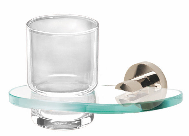 Alno A8370-SB: Contemporary I Tumbler Holder - Satin Brass
