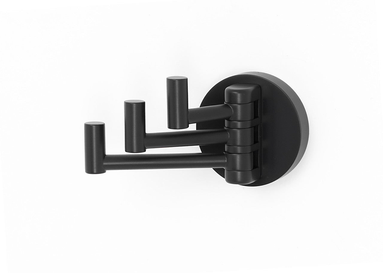 Alno A8385-BRZ: Contemporary I Swivel Robe Hook - Bronze