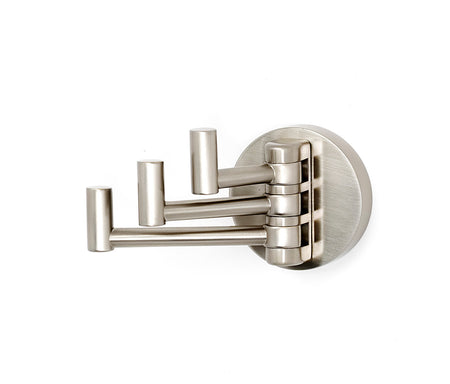 Alno A8385-SN: Contemporary I Swivel Robe Hook - Satin Nickel