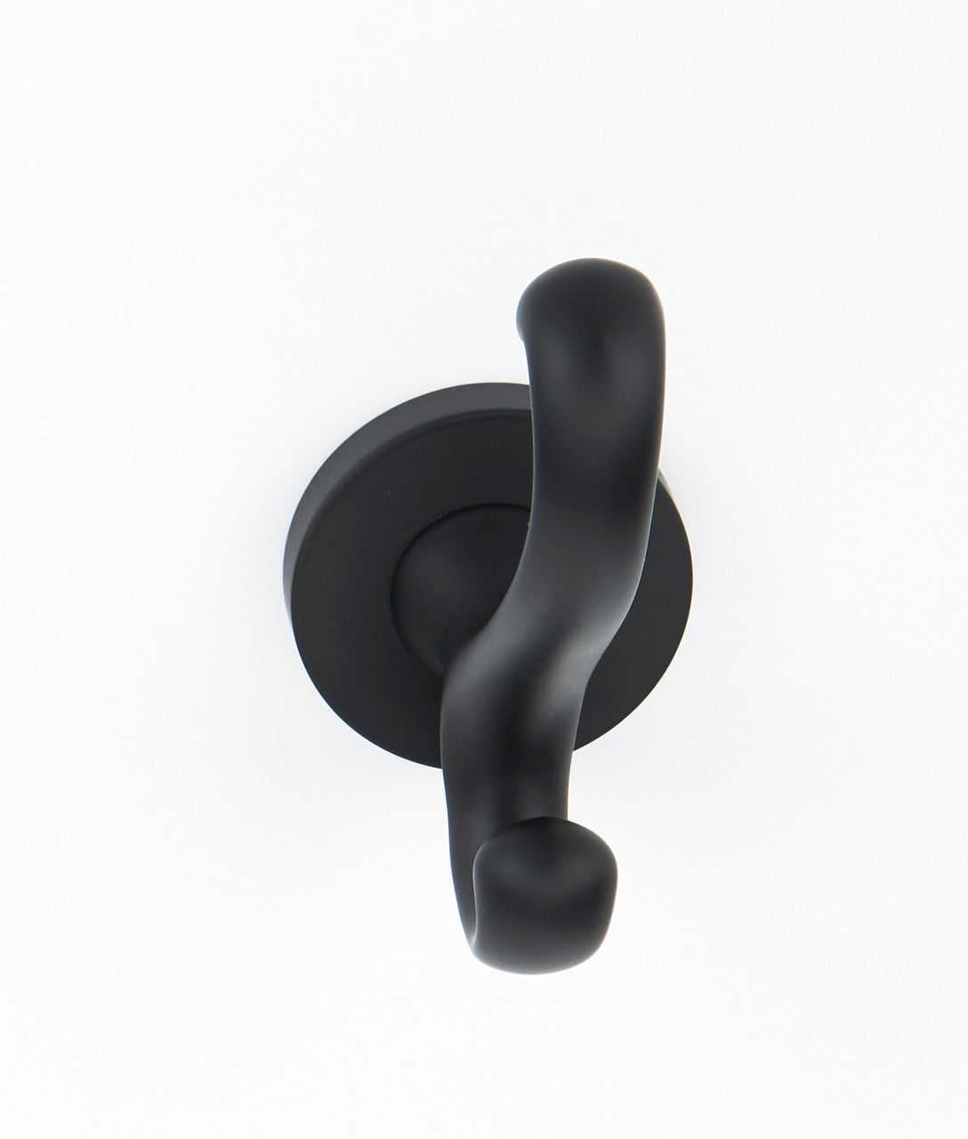 Alno A8399-MB: Contemporary I Universal Robe Hook - Matte Black