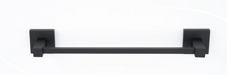 Alno A8420-12-MB: 12" cc Contemporary II Towel Bar - Matte Black
