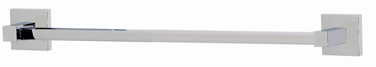 Alno A8420-18-PN: 18" cc Contemporary II Towel Bar - Polished Nickel