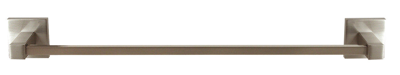 Alno A8420-18-SN: 18" cc Contemporary II Towel Bar - Satin Nickel