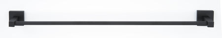Alno A8420-24-MB: 24" cc Contemporary II Towel Bar - Matte Black