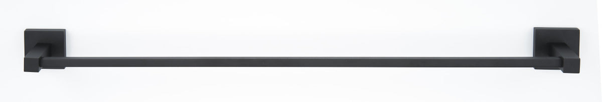 Alno A8420-24-MB: 24" cc Contemporary II Towel Bar - Matte Black