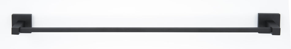 Alno A8420-24-MB: 24" cc Contemporary II Towel Bar - Matte Black