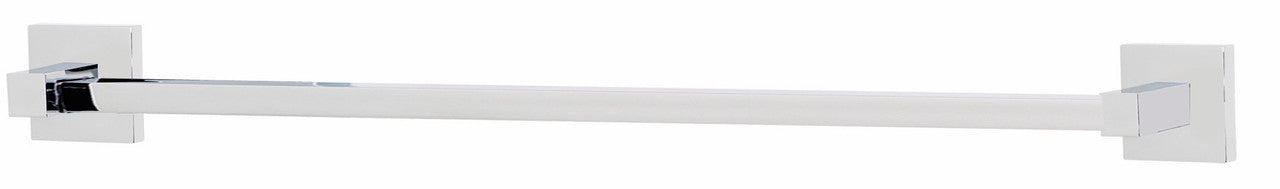 Alno A8420-24-PC: 24" cc Contemporary II Towel Bar - Polished Chrome