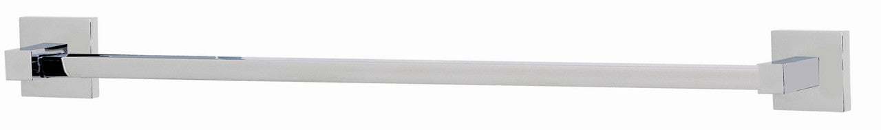 Alno A8420-24-PN: 24" cc Contemporary II Towel Bar - Polished Nickel
