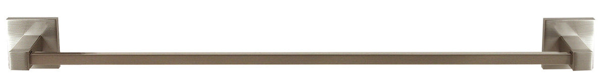 Alno A8420-24-SN: 24" cc Contemporary II Towel Bar - Satin Nickel