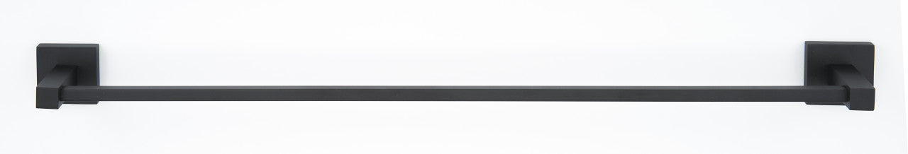 Alno A8420-30-MB: 30" cc Contemporary II Towel Bar - Matte Black