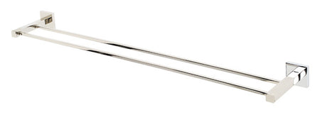 Alno A8425-30-PN: 30" cc Contemporary II Double Towel Bar - Polished Nickel