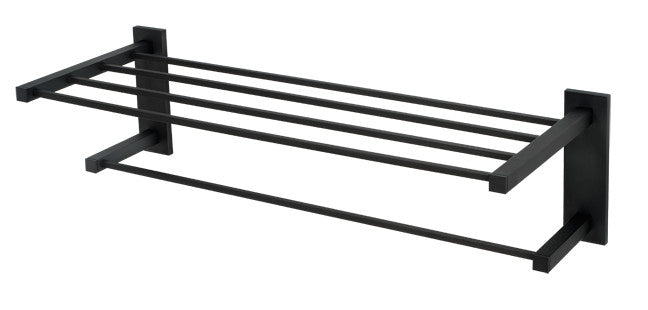 Alno A8426-24-BRZ: 24" cc Contemporary II Towel Rack - Bronze