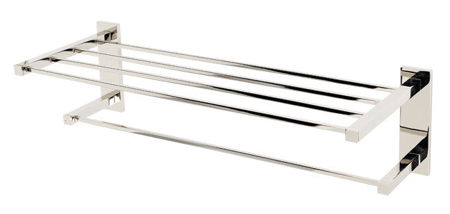 Alno A8426-24-PN: 24" cc Contemporary II Towel Rack - Polished Nickel