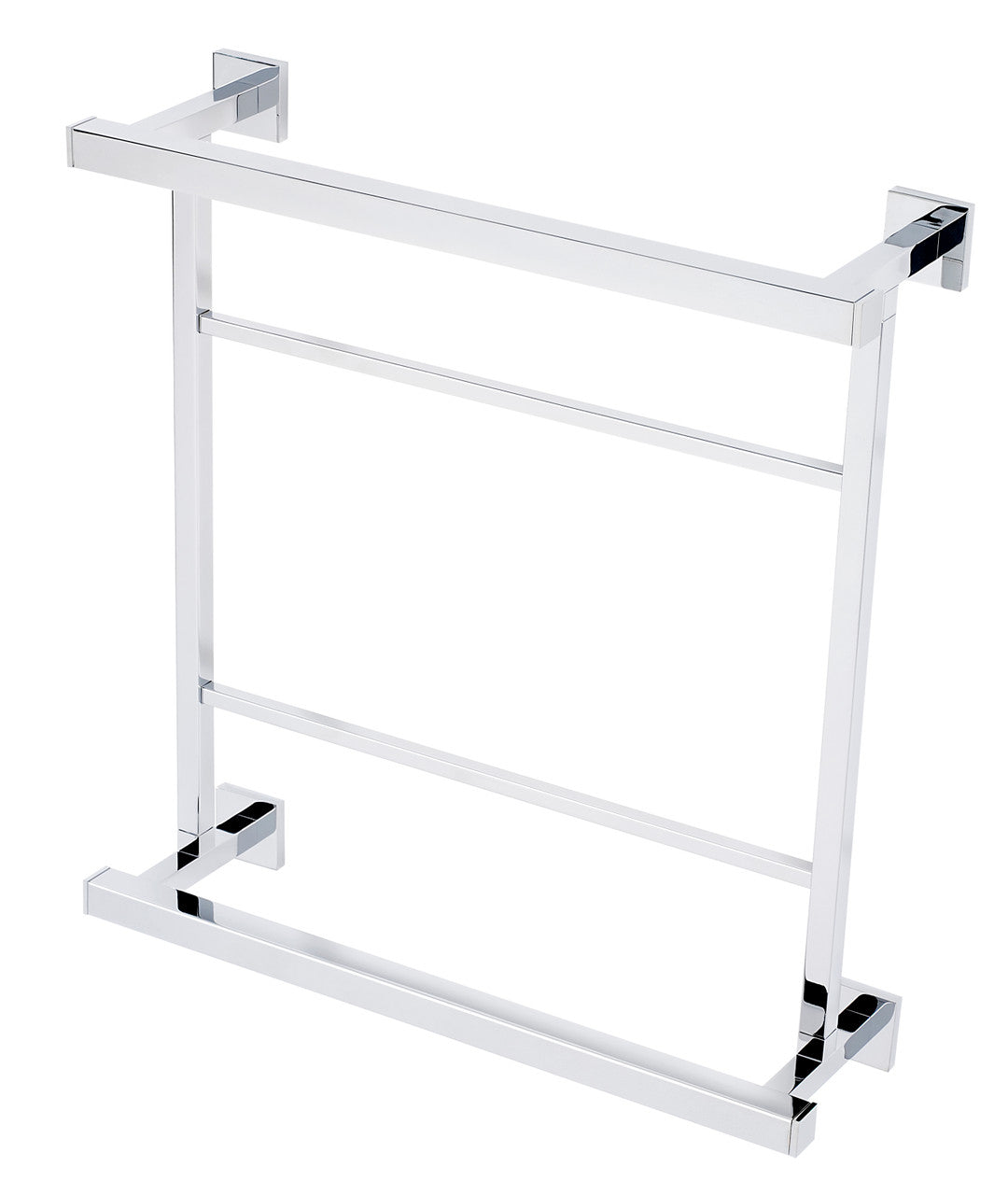 Alno A8428-18-PB/NL: 18" cc Contemporary II Hospitality Rack - Unlacquered Brass