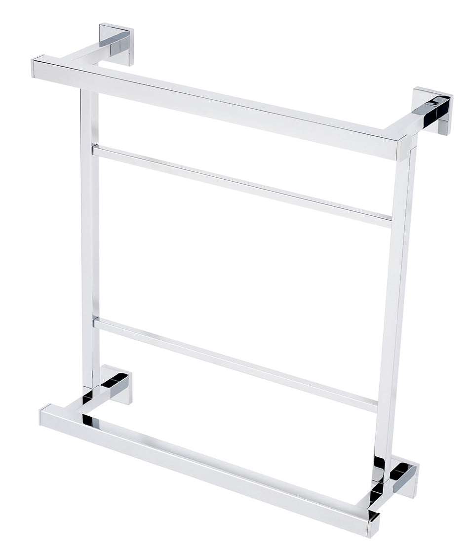 Alno A8428-18-PB/NL: 18" cc Contemporary II Hospitality Rack - Unlacquered Brass