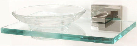 Alno A8430-PN: Contemporary II Soap Holder w/Dish - Polished Nickel