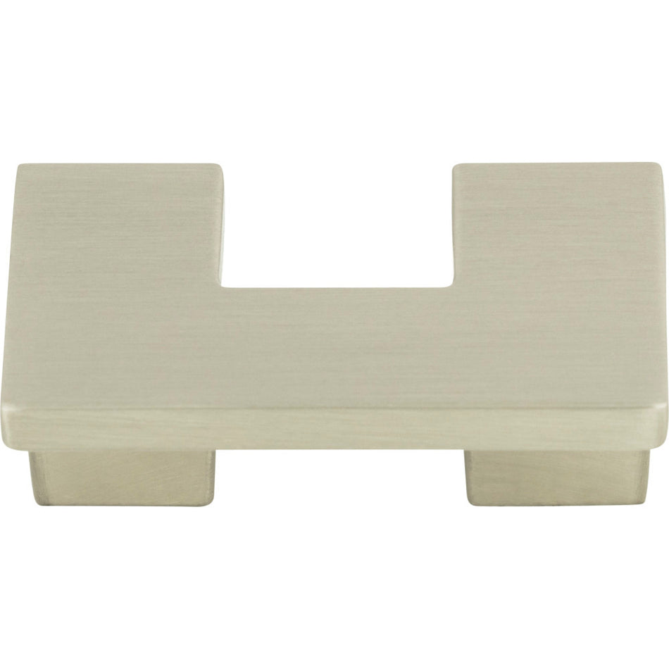 Atlas A845-BN: 1-1/4" cc U-Turn Cabinet Pull - Brushed Nickel