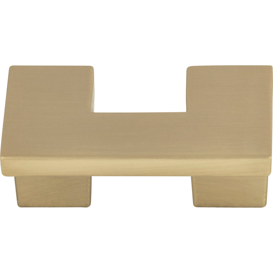 Atlas A845-CM: 1-1/4" cc U-Turn Cabinet Knob - Champagne