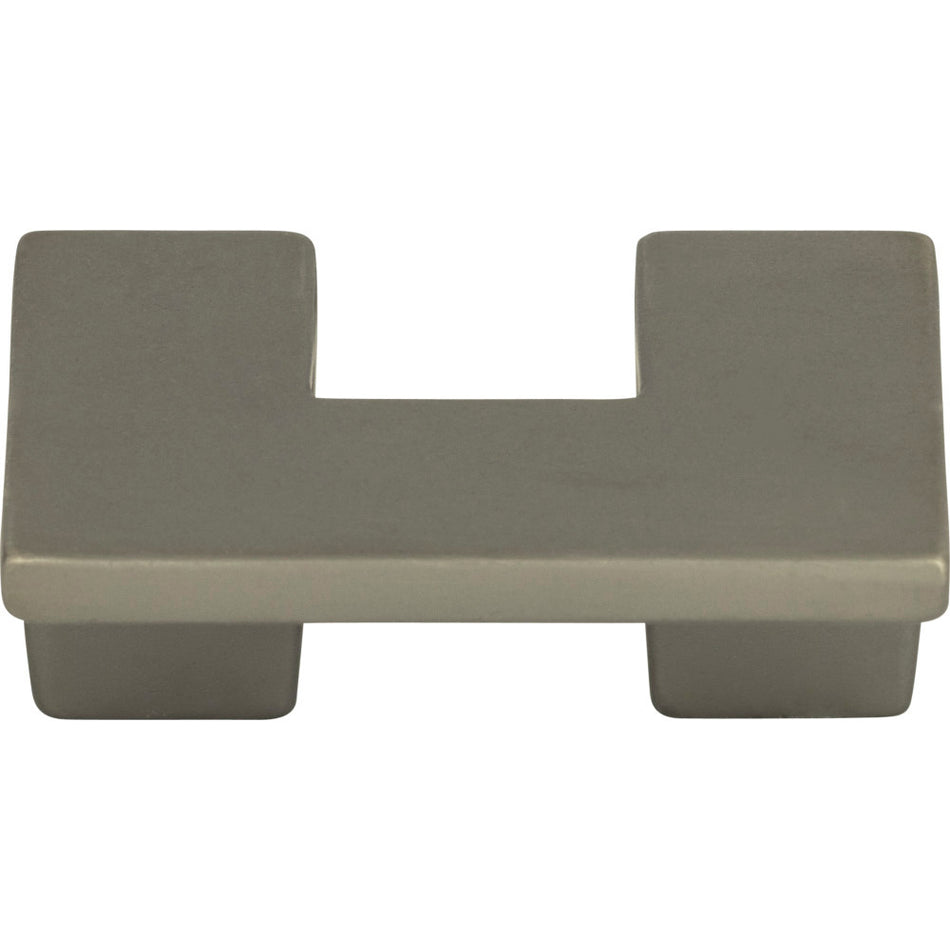 Atlas A845-SL: 1-1/4" cc U-Turn Cabinet Knob - Slate