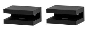 Alno A8455-BRZ: Contemporary II Shelf Mounting Brackets (pair) - Bronze