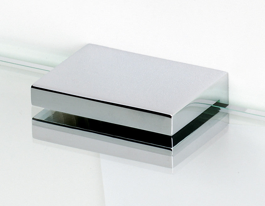 Alno A8455-PC: Contemporary II Shelf Mounting Brackets (pair) - Polished Chrome
