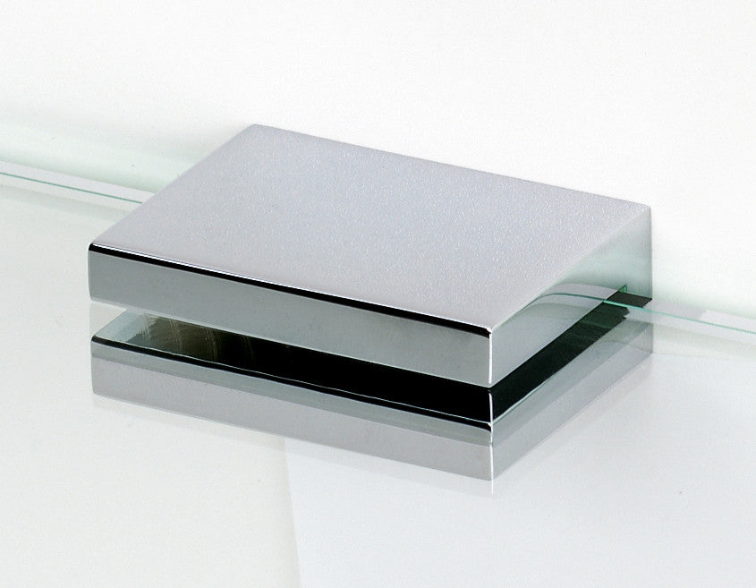 Alno A8455-PN: Contemporary II Shelf Mounting Brackets (pair) - Polished Nickel