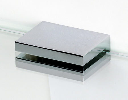 Alno A8455-PN: Contemporary II Shelf Mounting Brackets (pair) - Polished Nickel