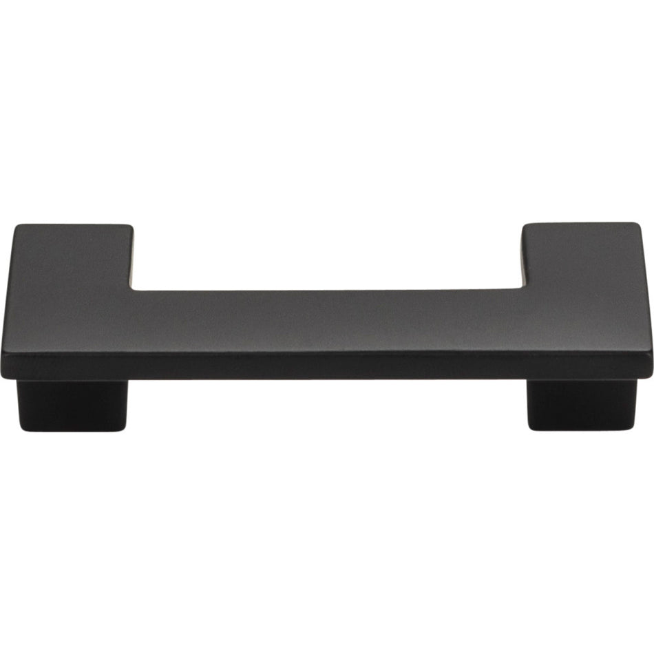 Atlas A846-BL: 2-1/2" cc U-Turn Cabinet Pull - Black