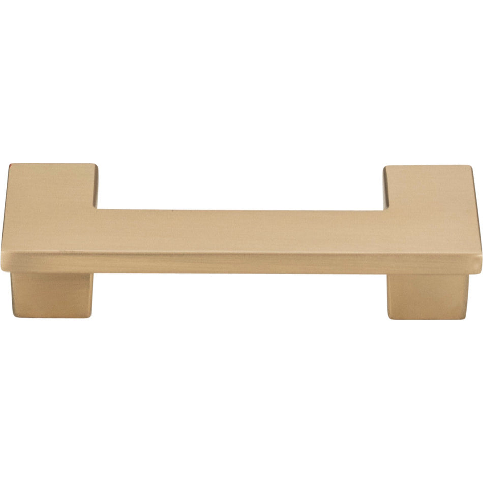 Atlas A846-CM: 2-1/2" cc U-Turn Cabinet Pull - Champagne