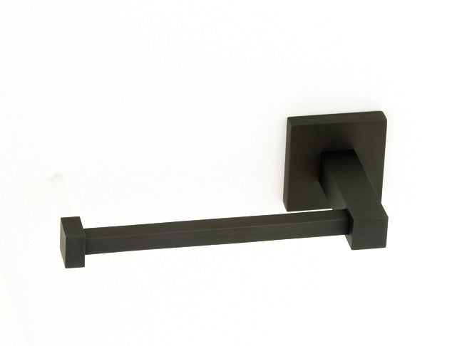 Alno A8461-BRZ: Contemporary II Single Post Tissue Holder - Bronze