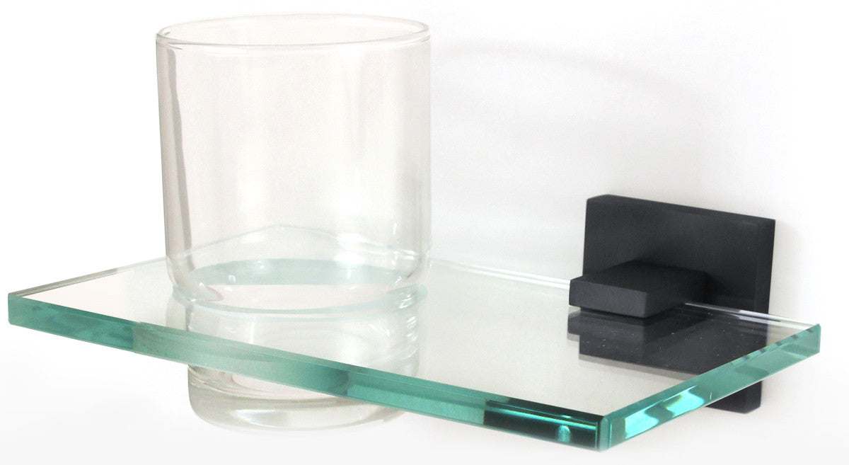 Alno A8470-BRZ: Contemporary II Tumbler Holder w/Tumbler - Bronze