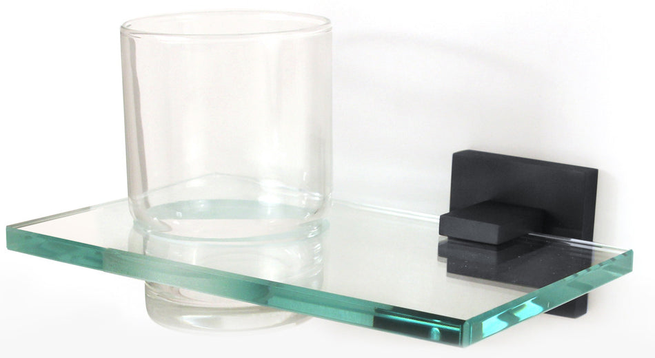 Alno A8470-BRZ: Contemporary II Tumbler Holder w/Tumbler - Bronze