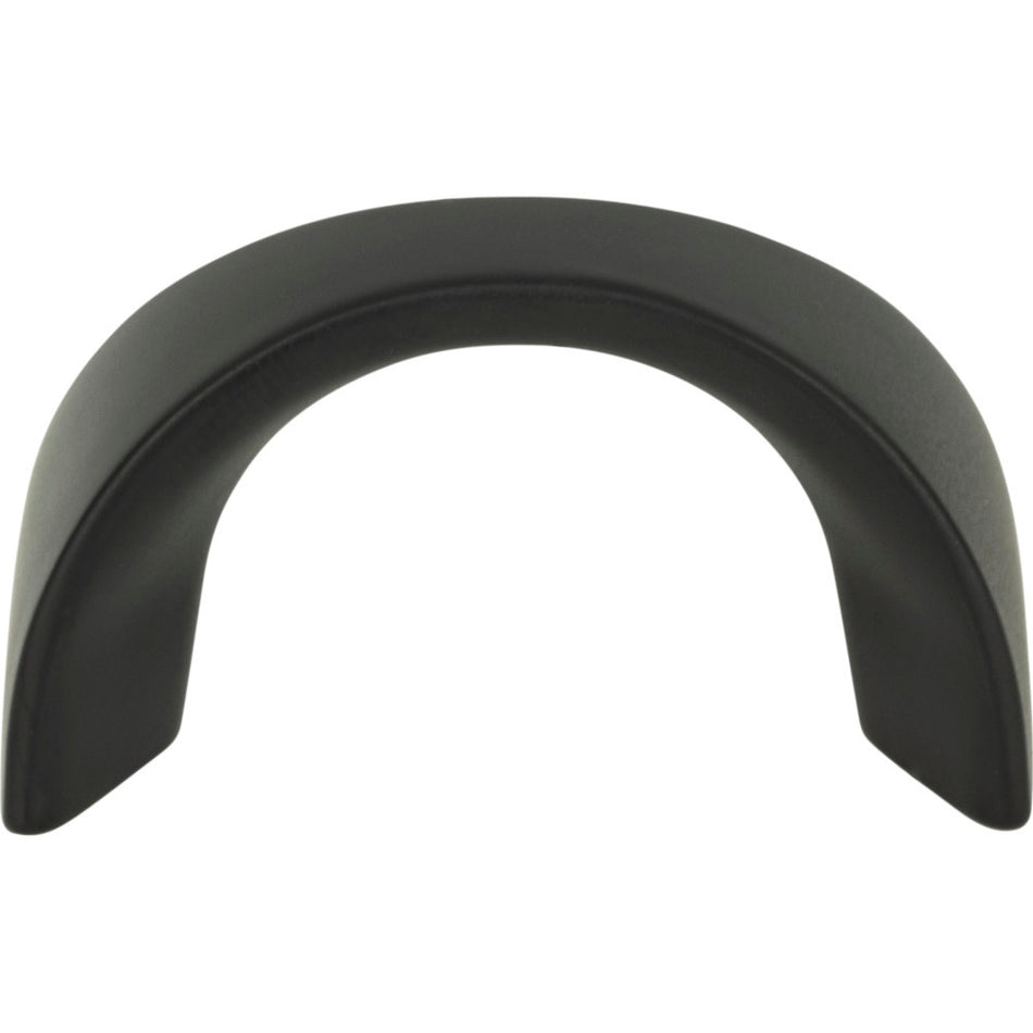 Atlas A848-BL: 1-1/4" cc Sleek Cabinet Knob - Matte Black