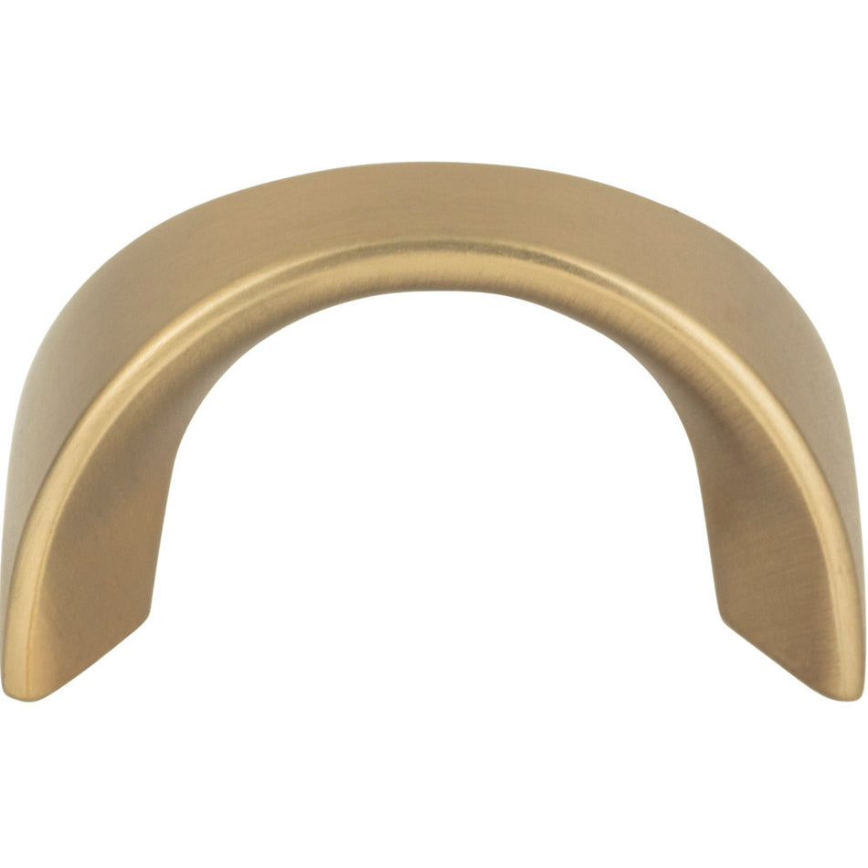 Atlas A848-CM: 1-1/4" cc Sleek Cabinet Knob - Champagne